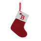 🔥HOT SALE -49% OFF🔥"Cozy Knit Socks, Embroidered Candy Gift Bag, Letter Christmas Stocking - Perfect for the Little Ones!"
