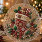 🎅Christmas HOT SALE💞50K+ SOLD!🎄Christmas Pearl Diamond Art Hanging Ornament Kit | Resistant Non-Fading Pearl Beads DIY Handmade Holiday Hanging Decor 🎅💎
