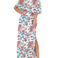 ⏰2026 Summer Hot Sale 50% OFF💃Women's Off The Shoulder Dress Wedding Guest Dress Summer Casual Long Ruffle Party Side Split Beach Maxi Dresses with Pockets