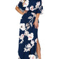⏰2026 Summer Hot Sale 50% OFF💃Women's Off The Shoulder Dress Wedding Guest Dress Summer Casual Long Ruffle Party Side Split Beach Maxi Dresses with Pockets