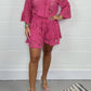 💕Limited Sale 49% OFF💕Casual Short V-Neck Lace Suit