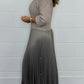 🔥Hot sale 49%OFF🔥Women's solid color Long Sleeve Jumper & Pleated Bottom Dress