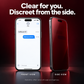 📱LAST DAY SALE ONLY￡6.99! ✨❤️Red Shimmer Privacy Tempered Glass Screen Protector for iPhone –Stylish Protection & Extra Privacy! ✨