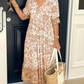 💝Hot sale-70% OFF💝🔥V-neck cozy Bohemian Latest Style Dress