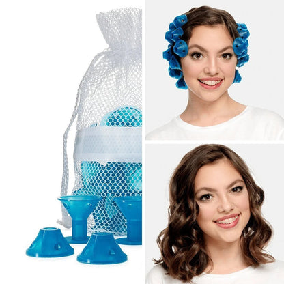 No Heat, No Damage! Get Salon-Worthy Curls at Home! 💁‍♀️No Heat Silicon Hair Curlers
