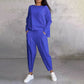 Fashion, Casual ✨Long sleeve round neck and pants 2-piece set