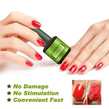 🌿🛡️ 50% OFF - Buy 1 Get 1 Free!! 💚Magic Gel Remover – Fast‑acting, gentle on nails. Break down gel polish instantly💅