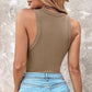 💖LAST DAY SPECIAL PRICE: ￡11.99!!💖Ribbed Stretchy Tank Top with Shelf Bra