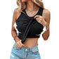 💖LAST DAY SPECIAL PRICE: ￡11.99!!💖Ribbed Stretchy Tank Top with Shelf Bra