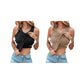 💖LAST DAY SPECIAL PRICE: ￡11.99!!💖Ribbed Stretchy Tank Top with Shelf Bra