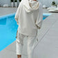✨ Limited time 50% off✨Women's comfytwo-piece hoodie set in plain colours