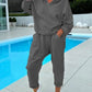 ✨ Limited time 50% off✨Women's comfytwo-piece hoodie set in plain colours