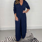 💃2026 Hot Sale 75% OFF⏳Two Piece Casual Long Top and Casual Trousers😍