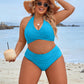 💕Last Day Special Price £12.99!!💥-👙Tummy Control Bathing Suits Modest High Waisted Bikini Sets