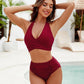💕Last Day Special Price £12.99!!💥-👙Tummy Control Bathing Suits Modest High Waisted Bikini Sets