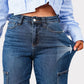 🎉Limited Sale🎉High Rise Cargo Wide-Leg Stretch Jeans for Women