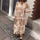 🌷 Hot Sale 50% OFF🌸 Bohemian printed V-Neck maxi dress