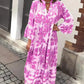 🌷 Hot Sale 50% OFF🌸 Bohemian printed V-Neck maxi dress
