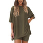 💥💥Hot Sale🍧Summer Hot Sale 50%OFF💞Women's Summer Casual loose two-piece set