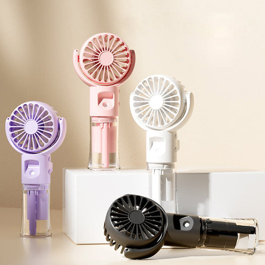 🌟Buy two Get 10% off💧Portable Rechargeable Handheld Misting Fan