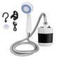 49% OFF ✨ Portable Outdoor Electric Shower Set - Handheld Camp Shower for Travel, Hiking & Gardening