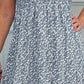 Big Sale 70%OFF⚡💃Women's Elegant Floral Print High-Waisted Ruffle Cap Sleeve Dress