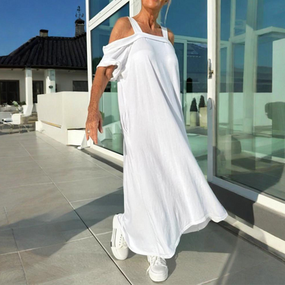 🌿Cold - Shoulder Maxi Dress | Breezy Summer Vibes