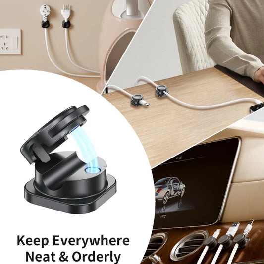 Multipurpose Magnetic Cable Clips