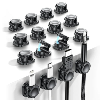 Multipurpose Magnetic Cable Clips