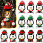 🎄Christmas Sale 49% OFF⛄ Snowman Lantern with Hats and Scarves