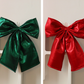 🔥Xmas Pre-Sale 50% OFF🎀🎄Christmas Bow Ornament with Long Ribbons