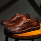 👞Classic Men’s Slip-On Leather Shoes – Premium Calfskin, All-Day Comfort & Effortless Style