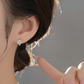 💎 Affordable Brilliance | Faux Moissanite Hoop Earrings | ✨ Daily Luxury 🌟【50% OFF】