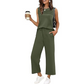 Women's Sleeveless Top & Drawstring Pants Set