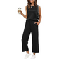 Women's Sleeveless Top & Drawstring Pants Set