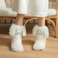 📢📢12.99 Buy 1 Get 1 Free!!!💗LAST DAY SALE 50% OFF⚡50K+ SOLD💕Women's Plush Slippers Socks Floor Socks Winter Home Indoor Thickened Fleece-Lined Anti-Slip Adult Women's Plush Snow Socks Shoe Covers