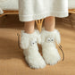 📢📢12.99 Buy 1 Get 1 Free!!!💗LAST DAY SALE 50% OFF⚡50K+ SOLD💕Women's Plush Slippers Socks Floor Socks Winter Home Indoor Thickened Fleece-Lined Anti-Slip Adult Women's Plush Snow Socks Shoe Covers