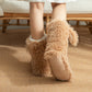 📢📢12.99 Buy 1 Get 1 Free!!!💗LAST DAY SALE 50% OFF⚡50K+ SOLD💕Women's Plush Slippers Socks Floor Socks Winter Home Indoor Thickened Fleece-Lined Anti-Slip Adult Women's Plush Snow Socks Shoe Covers
