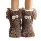 📢📢12.99 Buy 1 Get 1 Free!!!💗LAST DAY SALE 50% OFF⚡50K+ SOLD💕Women's Plush Slippers Socks Floor Socks Winter Home Indoor Thickened Fleece-Lined Anti-Slip Adult Women's Plush Snow Socks Shoe Covers
