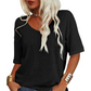 🌸LAST DAY SPECIAL PRICE £9.99 !!🌸Women's Casual V-Neck Short Sleeve T-Shirt
