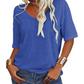 🌸LAST DAY SPECIAL PRICE £9.99 !!🌸Women's Casual V-Neck Short Sleeve T-Shirt