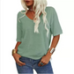 🌸LAST DAY SPECIAL PRICE £9.99 !!🌸Women's Casual V-Neck Short Sleeve T-Shirt