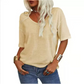 🌸LAST DAY SPECIAL PRICE £9.99 !!🌸Women's Casual V-Neck Short Sleeve T-Shirt