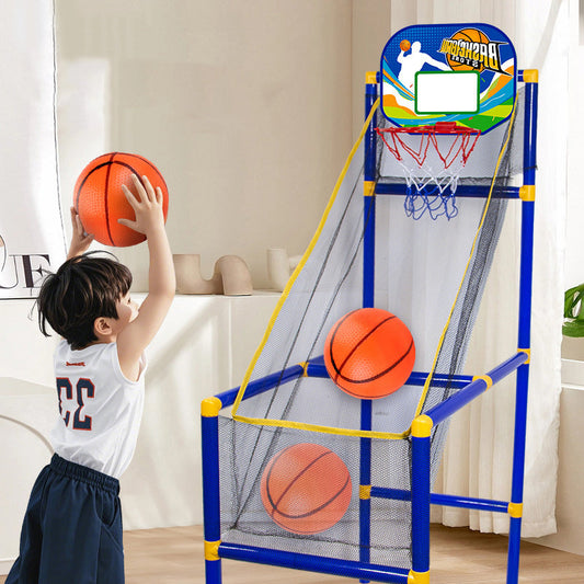 ⏰50% OFF NOW!⛹️💨Kids' Indoor Basketball Arcade Game with 4 Balls🏀