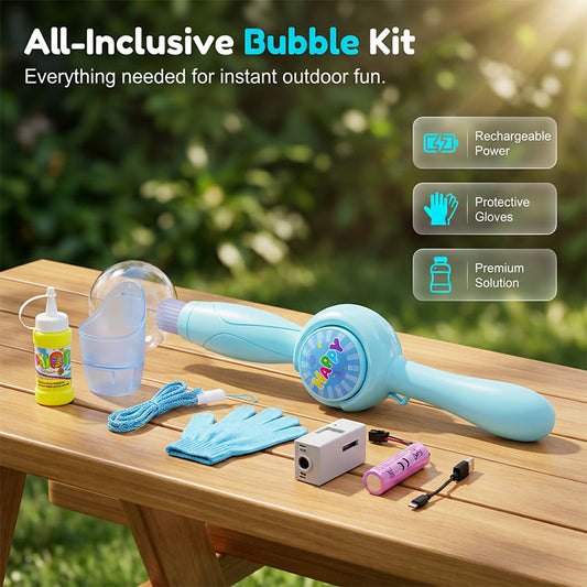 Rechargeable Smoky Bubble Wand