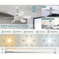 ⏰Summer Hot Sale 50% OFF🎁2-IN-1 PORTABLE CEILING FAN & LIGHT with Remote Control