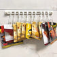 ⏳LAST DAY SALE ONLY ￡5.99!!👍🪝No-Drill Track Hooks: 10 Sliding Hooks, Strong Adhesive, Space-Saving | 30/40cm