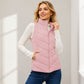 💗LAST DAY SALE 50% OFF⚡50K+ SOLD💕 Women's Quilted Stand Collar Puffer Vest