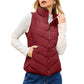 💗LAST DAY SALE 50% OFF⚡50K+ SOLD💕 Women's Quilted Stand Collar Puffer Vest