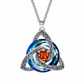 🔮LAST DAY SALE ONLY ￡8.99!! & BUY 2 GET 1 FREE💕🎁Women's Celtic Knot Birthstone Pendant Necklace